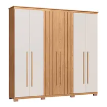 Guarda-Roupa Casal 6 Portas 3 Gavetas Castro Vienna 3388A