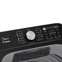 Lavadora de Roupa Midea 15kg Wave Agitador MA512W150A com Reuso de Água e Sensor de Peso Branco