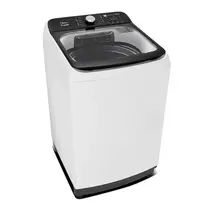 Lavadora de Roupa Midea 15kg Wave Agitador MA512W150A com Reuso de Água e Sensor de Peso Branco