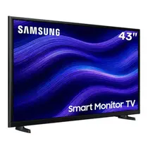 Smart TV 43” Samsung LED FHD LS43F6000FGXZD Plataforma Tizen com Bluetooth HDR 2 HDMI 1 USB