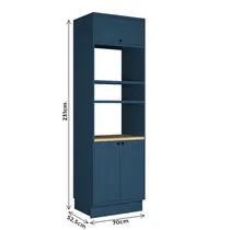 Torre Quente 3 Portas 100% MDF Edez Evora PH3127