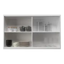 Armário Aéreo 120cm 2 Portas 100% MDF Edez Evora PH3122