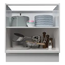 Balcão para Cooktop 2 Portas 100% MDF Edez Evora PH3119