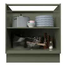 Balcão para Cooktop 2 Portas 100% MDF Edez Evora PH3119