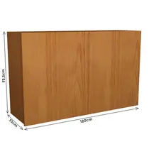 Armário Aéreo 120cm 2 Portas Edez Denver PH3105