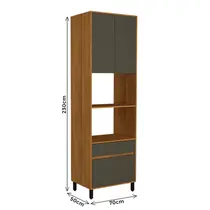 Torre Quente 2 Portas 2 Gavetas Edez Denver PH3114