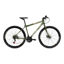 Bicicleta Aro 29 Free Action Flexus Disk Brake 21 Marchas - Verde Miltar