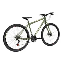 Bicicleta Aro 29 Free Action Flexus Disk Brake 21 Marchas - Verde Miltar
