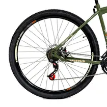 Bicicleta Aro 29 Free Action Flexus Disk Brake 21 Marchas - Verde Miltar