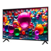 Smart TV 4K 75” LG LED UHD 75UA8550PSA Processador a7 AI Processor 4K Gen8 com Comando de Voz HDR 3 HDMI 1 USB