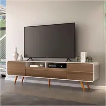 Rack para TV até 85 Polegadas 2,2m HB Móveis Epoca 2.2