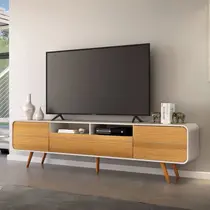 Rack para TV até 85 Polegadas 2,2m HB Móveis Epoca 2.2