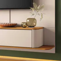 Painel para TV até 70 Polegadas 1,8m HB Móveis Galax 1.8