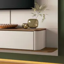 Painel para TV até 70 Polegadas 1,8m HB Móveis Galax 1.8