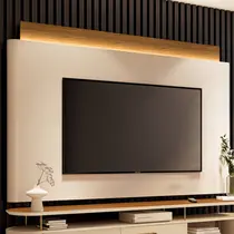 Painel para TV até 85 Polegadas 2,2m com LED HB Móveis Nobre 2.2