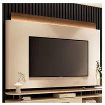 Painel para TV até 85 Polegadas 2,2m com LED HB Móveis Nobre 2.2