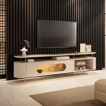 Rack para TV até 85 Polegadas 2,2m HB Móveis Aria 2.2