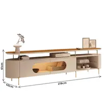 Rack para TV até 85 Polegadas 2,2m HB Móveis Aria 2.2