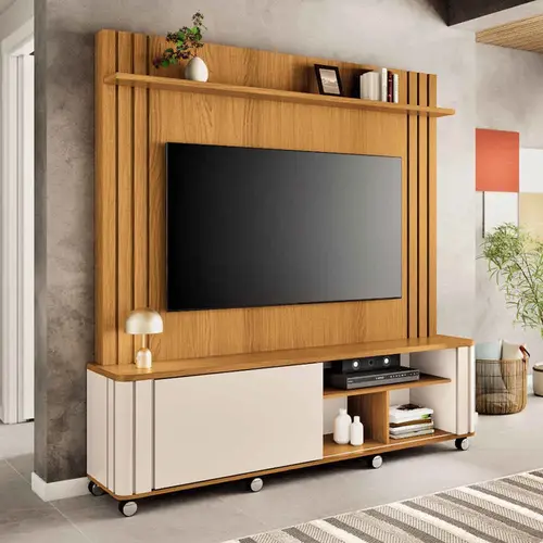 Estante Home para TV até 70 Polegadas 1 Porta HB Móveis Trinus 1.8