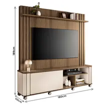 Estante Home para TV até 70 Polegadas 1 Porta HB Móveis Trinus 1.8