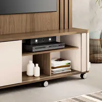 Estante Home para TV até 70 Polegadas 1 Porta HB Móveis Trinus 1.8