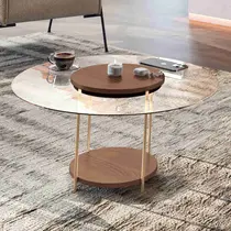 Mesa de Centro com Tampo de Vidro HB Móveis SKY