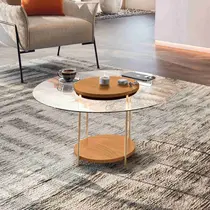 Mesa de Centro com Tampo de Vidro HB Móveis SKY