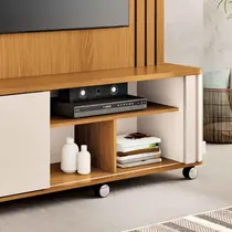 Estante Home para TV até 70 Polegadas 1 Porta HB Móveis Trinus 1.8
