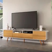Rack para TV até 85 Polegadas 2,2m HB Móveis Epoca 2.2