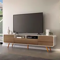Rack para TV até 85 Polegadas 2,2m HB Móveis Epoca 2.2