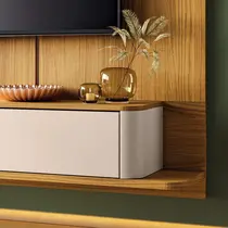 Painel para TV até 70 Polegadas 1,8m HB Móveis Galax 1.8