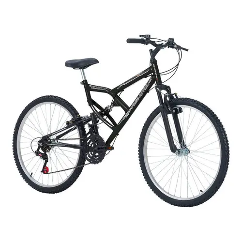 Bicicleta Aro 26 Free Action FA240 Freio V-Brake 18 Marchas - Preto Brilhante