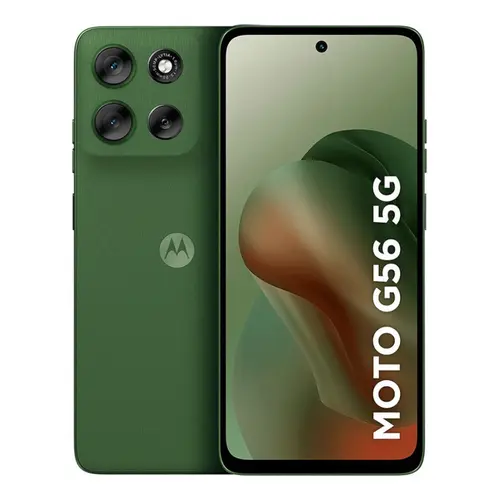 Smartphone Motorola Moto G56 5G 256GB 8GB RAM + 16GB Ram Boost Câmera Dupla + Frontal 32MP Tela 6,7” - Verde