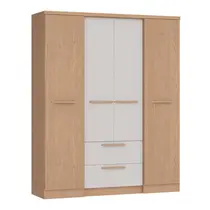 Guarda-Roupa Casal 4 Portas 2 Gavetas Castro Aspen 3262A