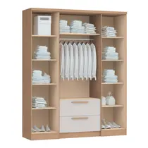 Guarda-Roupa Casal 4 Portas 2 Gavetas Castro Aspen 3262A