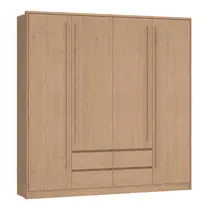 Guarda-Roupa Casal 4 Portas 4 Gavetas Castro Astor 3296A