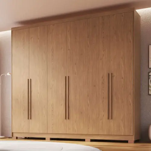 Guarda-Roupa Casal 6 Portas 6 Gavetas Castro Brescia 3387A