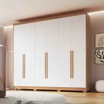 Guarda-Roupa Casal 6 Portas 6 Gavetas Castro Brescia 3387A