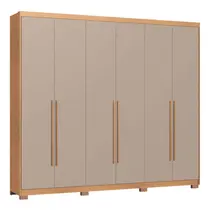 Guarda-Roupa Casal 6 Portas 6 Gavetas Castro Brescia 3387A