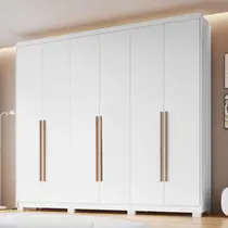 Guarda-Roupa Casal 6 Portas 6 Gavetas Castro Brescia 3387A