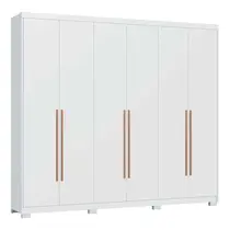 Guarda-Roupa Casal 6 Portas 6 Gavetas Castro Brescia 3387A
