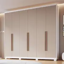 Guarda-Roupa Casal 6 Portas 6 Gavetas Castro Brescia 3387A