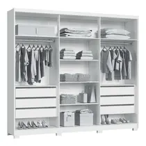 Guarda-Roupa Casal 6 Portas 6 Gavetas Castro Brescia 3387A