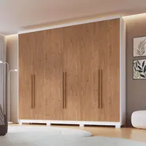 Guarda-Roupa Casal 6 Portas 6 Gavetas Castro Brescia 3387A