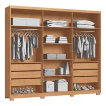 Guarda-Roupa Casal 6 Portas 6 Gavetas Castro Brescia 3387A
