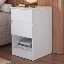 Mesa de Cabeceira 2 Gavetas Castro Aurora 5080A