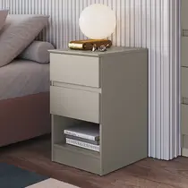 Mesa de Cabeceira 2 Gavetas Castro Aurora 5080A