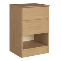 Mesa de Cabeceira 2 Gavetas Castro Aurora 5080A