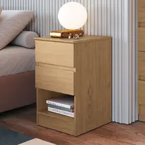 Mesa de Cabeceira 2 Gavetas Castro Aurora 5080A