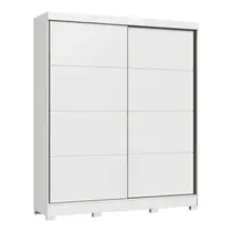 Guarda-Roupa Casal 2 Portas de Correr 4 Gavetas 100% MDF Castro Pontal 0920M